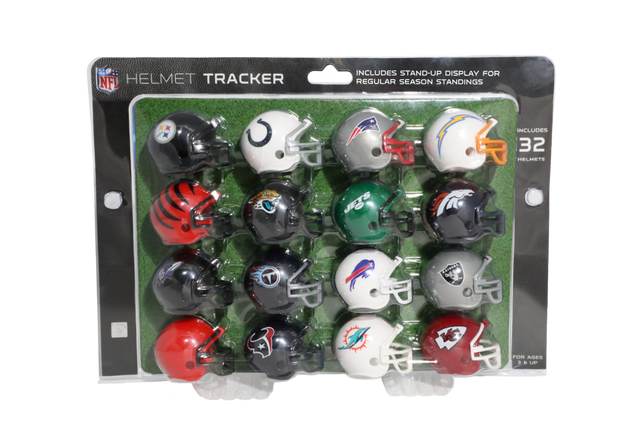 32 Piece NFL Helmet Tracker Set