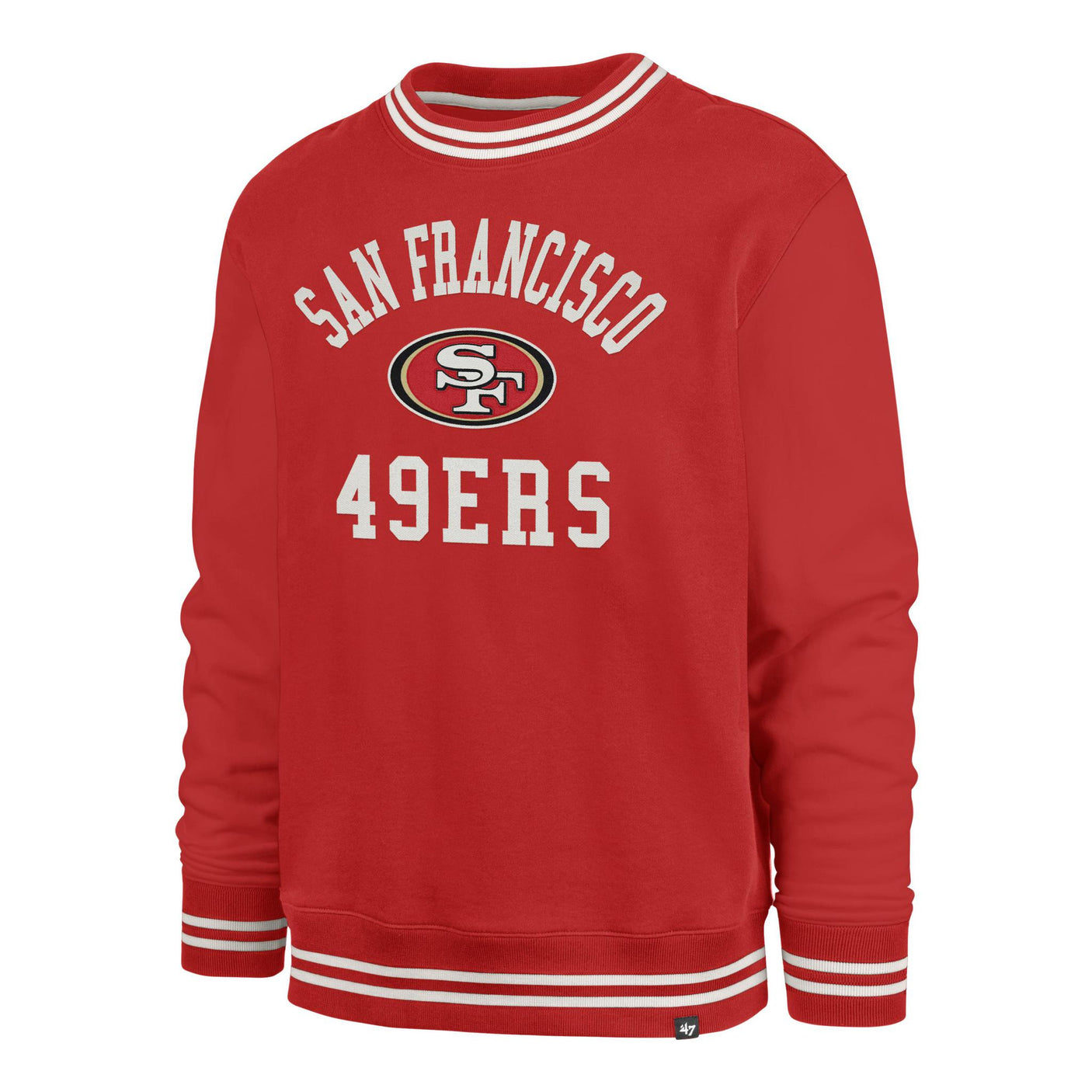 49ers 2024 '47 Brand Men's Clubhouse View Crew