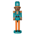 Dolphins 14 Inch Bear Nutcracker Pro Football Hall of Fame