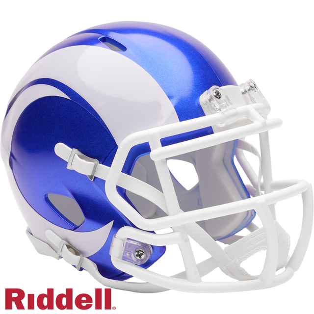 Rams 2026 NFL On-Field Alternate Speed Mini Helmet