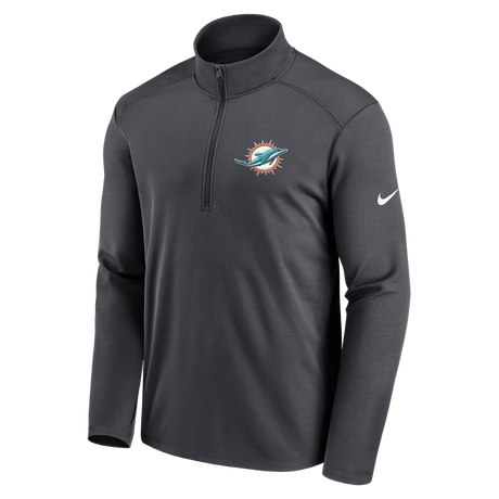 Dolphins Men's Nike Pacer Half Zip