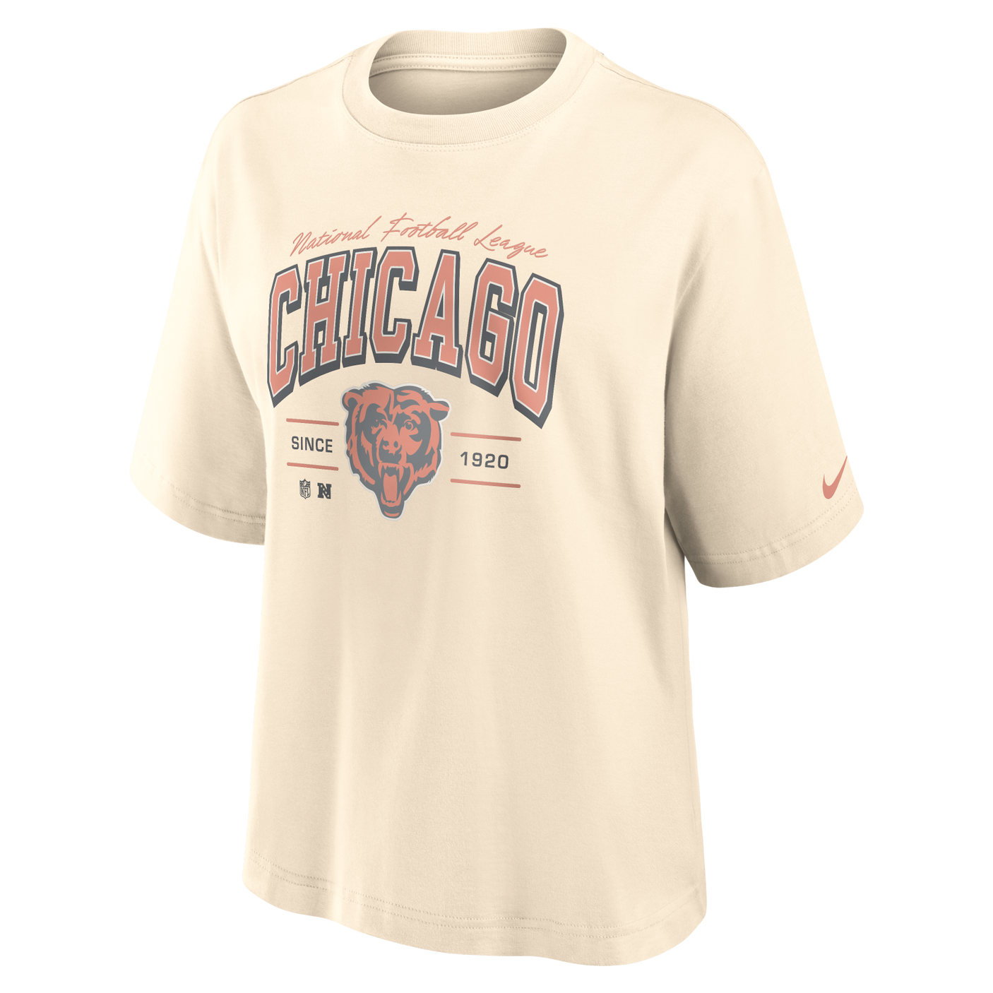 Bears 2026 Nike Women's True Classic Boxy T-Shirt