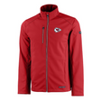 Chiefs Cutter and Buck Men's Evoke Eco Softshell Full Zip Jacket