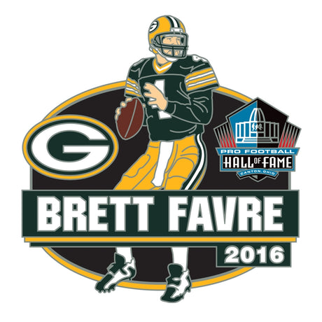 Brett Favre Hall of Fame Class of 2016 Action Player Pin