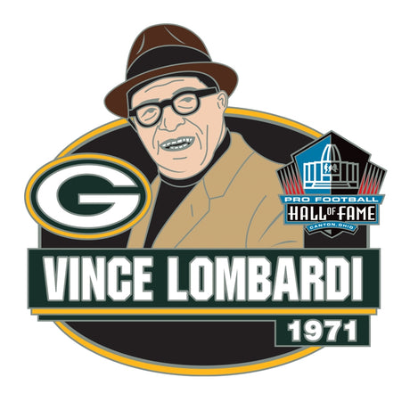 Vince Lombardi Hall of Fame Class of 1971 Action Player Pin