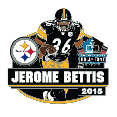Jerome Bettis Hall of Fame Class of 2015 Action Player Pin