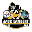 Jack Lambert Hall of Fame Class of 1990 Action Player Pin