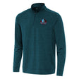 Hall of Fame Antigua Men's Deep Teal Bright 1/4 Zip Pullover
