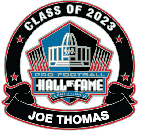 Browns Joe Thomas Class of 2023 Pin