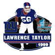 Lawrence Taylor Hall of Fame Class of 1999 Action Player Pin