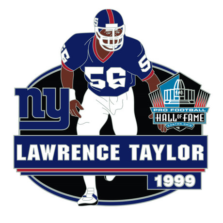 Lawrence Taylor Hall of Fame Class of 1999 Action Player Pin