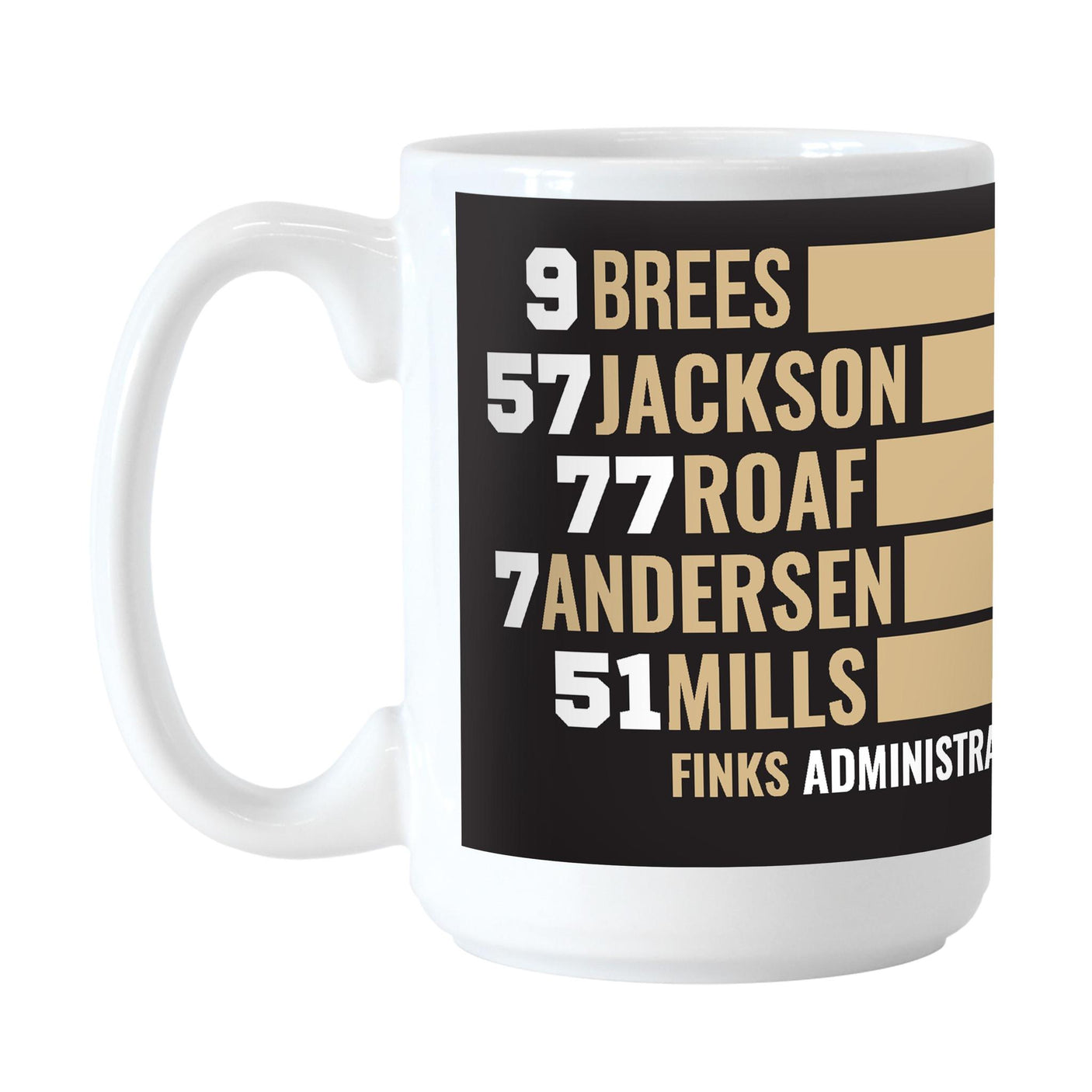 Saints 2026 Hall of Famers Mug