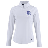 HBCU Team Cutter & Buck Women's Prospect Recycled Featherlight Stretch 1/4 Zip