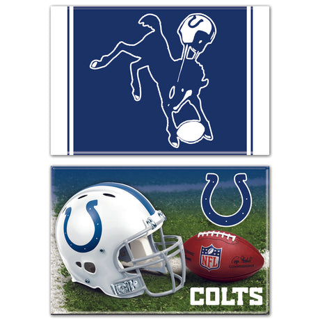Colts 2- Pack Rectangle Magnets