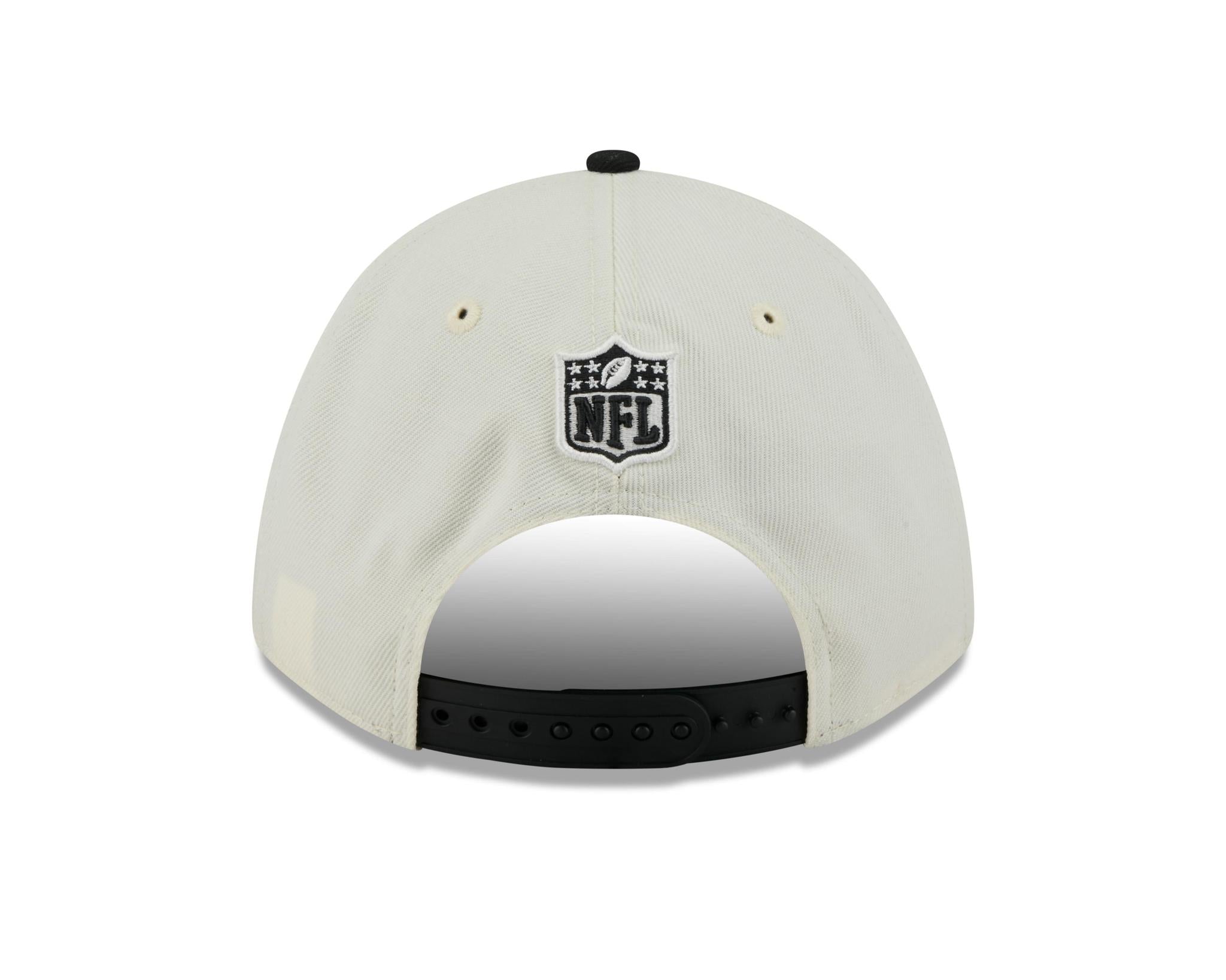 Raiders 2025 New Era 9FORTY Stretch Snap Color Way Draft Hat Raiders 2025 New Era 9FORTY Stretch Snap Color Way Draft Hat