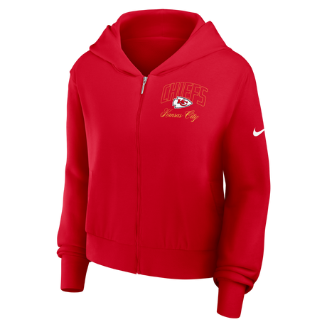Chiefs 2026 Nike Women's Step It Up Full Zip Hoodie