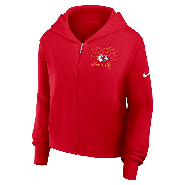Chiefs 2026 Nike Women's Step It Up Full Zip Hoodie