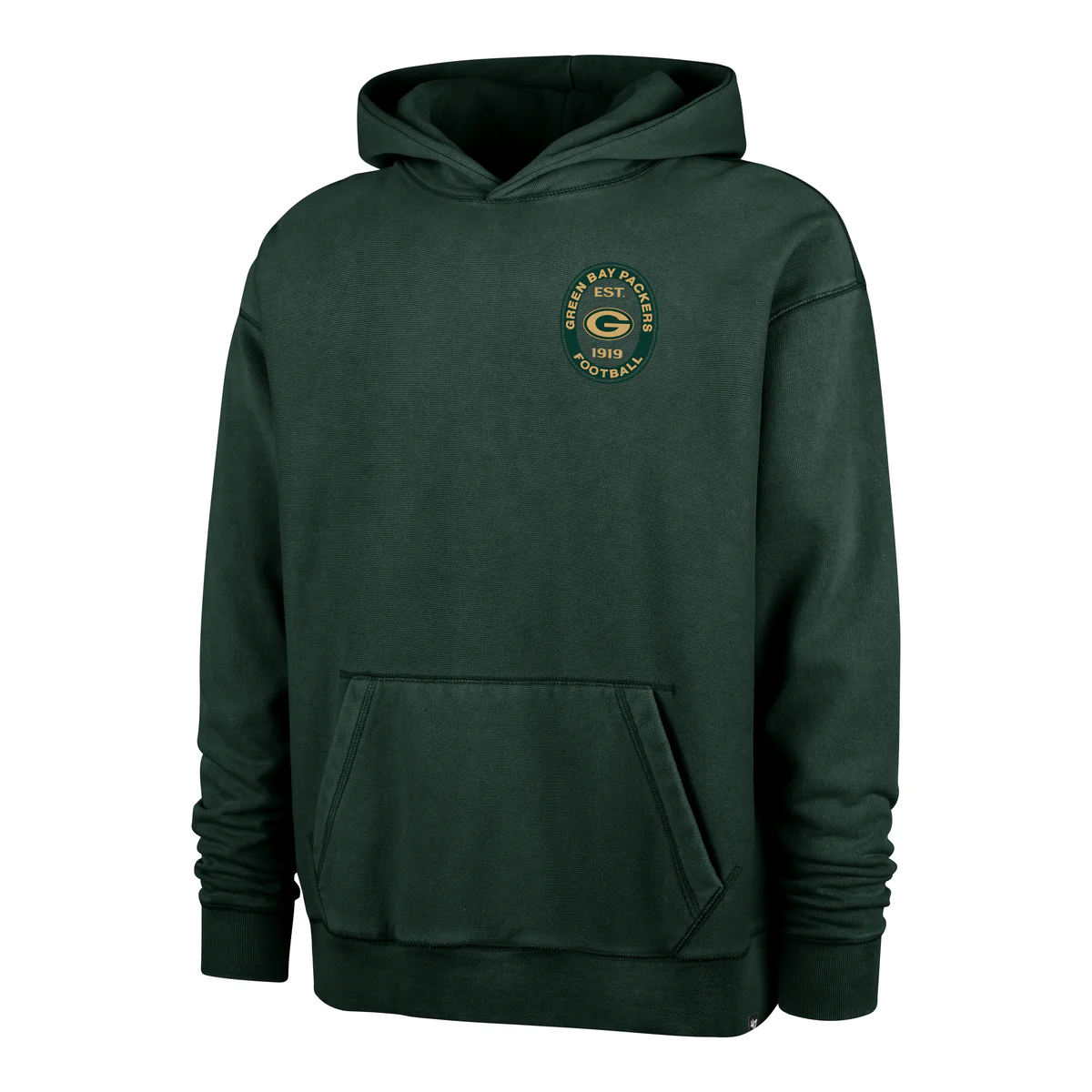 Packers 2025 '47 Brand Men's Historic Cinder Boot Path Ravine Fleece Hoodie
