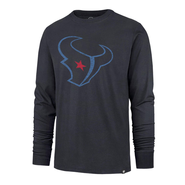 Texans Men's '47 Premier Franklin Long Sleeve T-Shirt