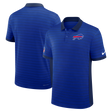 Bills 2026 Nike Men's Dri-Fit Striped Polo