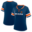 Bears 2025 Fanatics Women's Draw Play Athena Lace Up T-Shirt