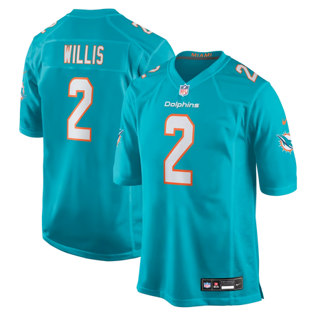 Dolphins Malik Willis Youth Nike Game Jersey Pro Football Hall of Fame