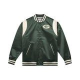 Packers 2026 Mitchell & Ness Men's NFL Retro Roots Lightweight Satin Jacket (10355342508308)
