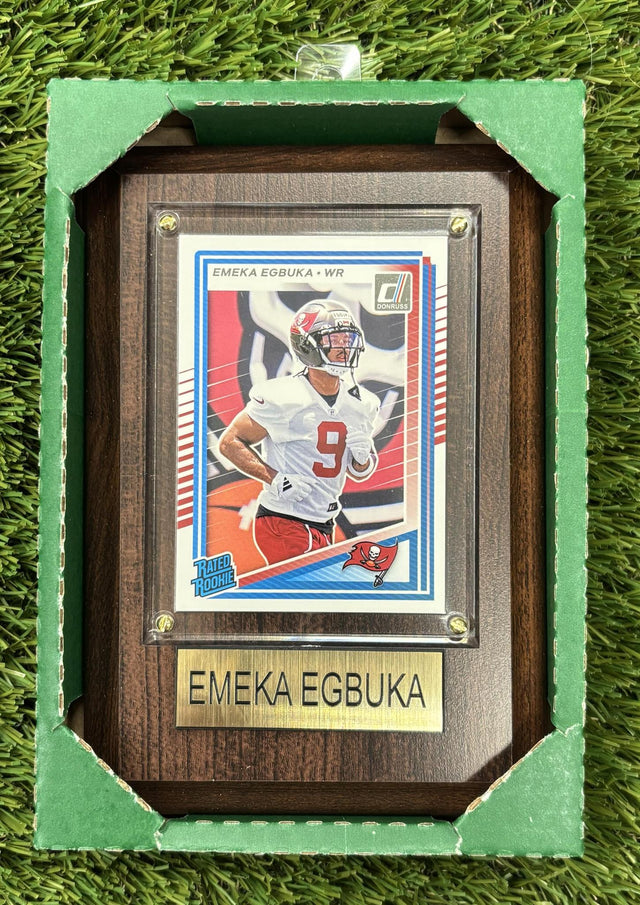 Emeka Egbuka 4x6 Plaque