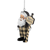 Saints Santa Overalls Ornament