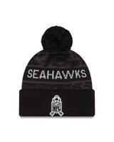Seahawks 2026 New Era Men's Salute to Service Knit Pro Football Hall of Fame