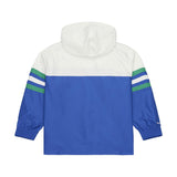 Seahawks 2026 Mitchell & Ness Men's Head Coach Lightweight Anorak Windbreaker Pro Football Hall of Fame