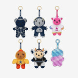 Cowboys FOOCOOS Plush Bag Charm Keychain Blind Box Series 1