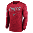 Chiefs 2026 Nike Men's Team Issue Velocity Long Sleeve T-Shirt Pro Football Hall of Fame