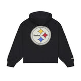Steelers 2026 Mitchell & Ness Women's Retro Roots Hoodie Pro Football Hall of Fame