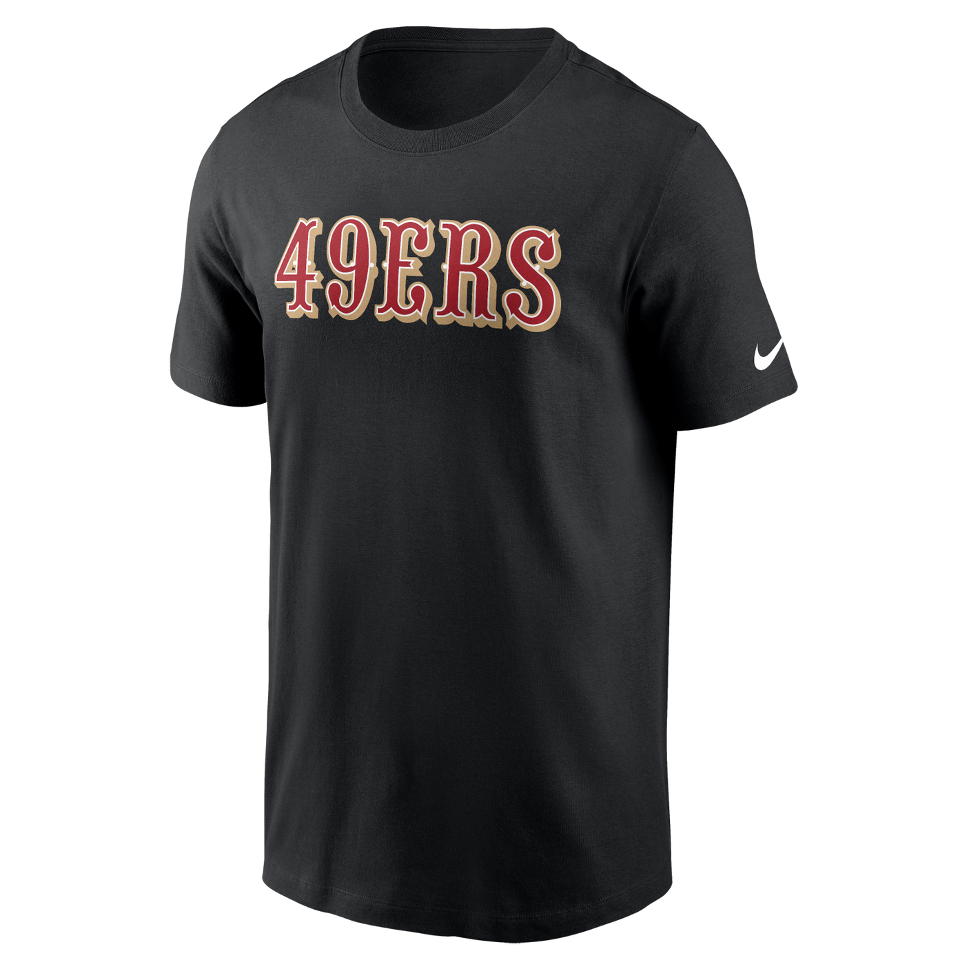 49ers 2026 Nike Men's Wordmark Essential T-Shirt