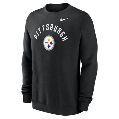 Steelers 2026 Nike Men's Club Fleece Pullover Crewneck Pro Football Hall of Fame