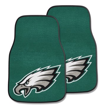 Eagles 2-Piece Carpet Car Mat Set