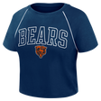 Bears 2026 Fanatics Women's Cropped Short Sleeve Fashion Top