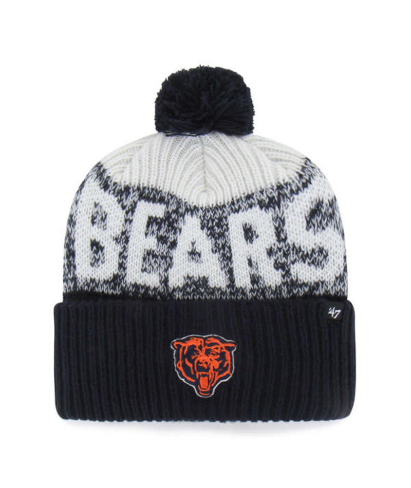 Bears 2026 '47 Brand Men's Bone Chill Cuff Knit Pro Football Hall of Fame