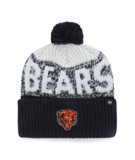 Bears 2026 '47 Brand Men's Bone Chill Cuff Knit Pro Football Hall of Fame
