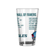 Eagles Hall of Famer Pint Glass