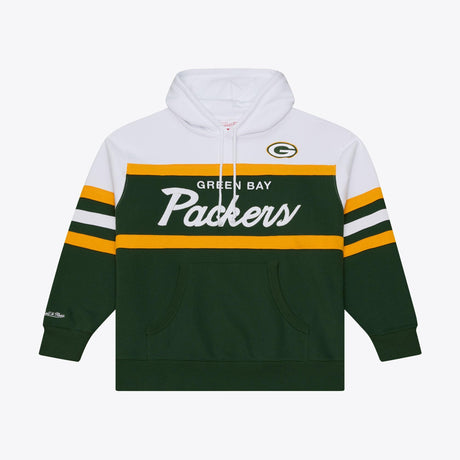 Packers 2026 Mitchell & Ness Men's NFL Head Coach Hoodie Pro Football Hall of Fame