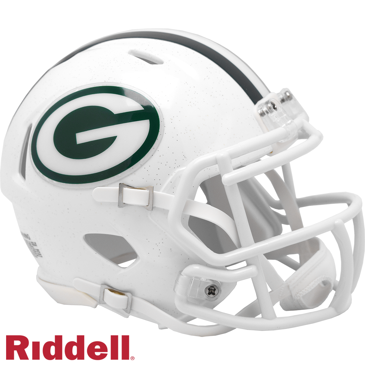 Green Bay Packers 2024 Alternate On-Field Speed Riddell Mini Helmet