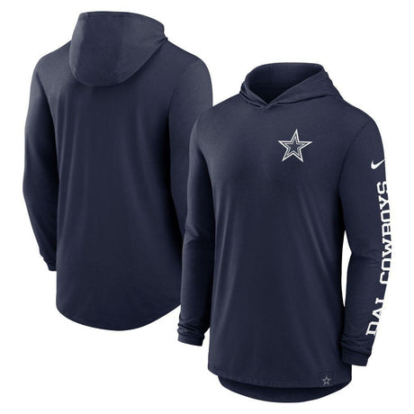 Cowboys Men's Nike Long Sleeve Hooded T-Shirt