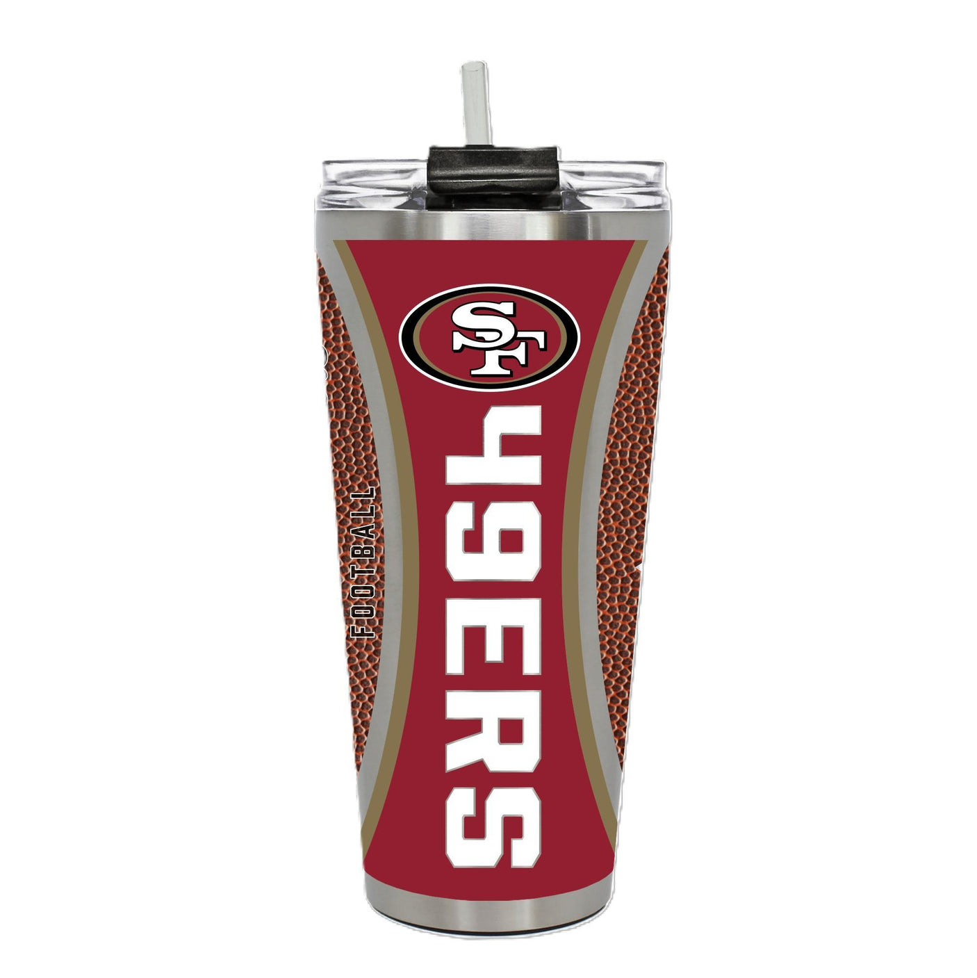 49ers Big Slim Gameball 32oz Tumbler