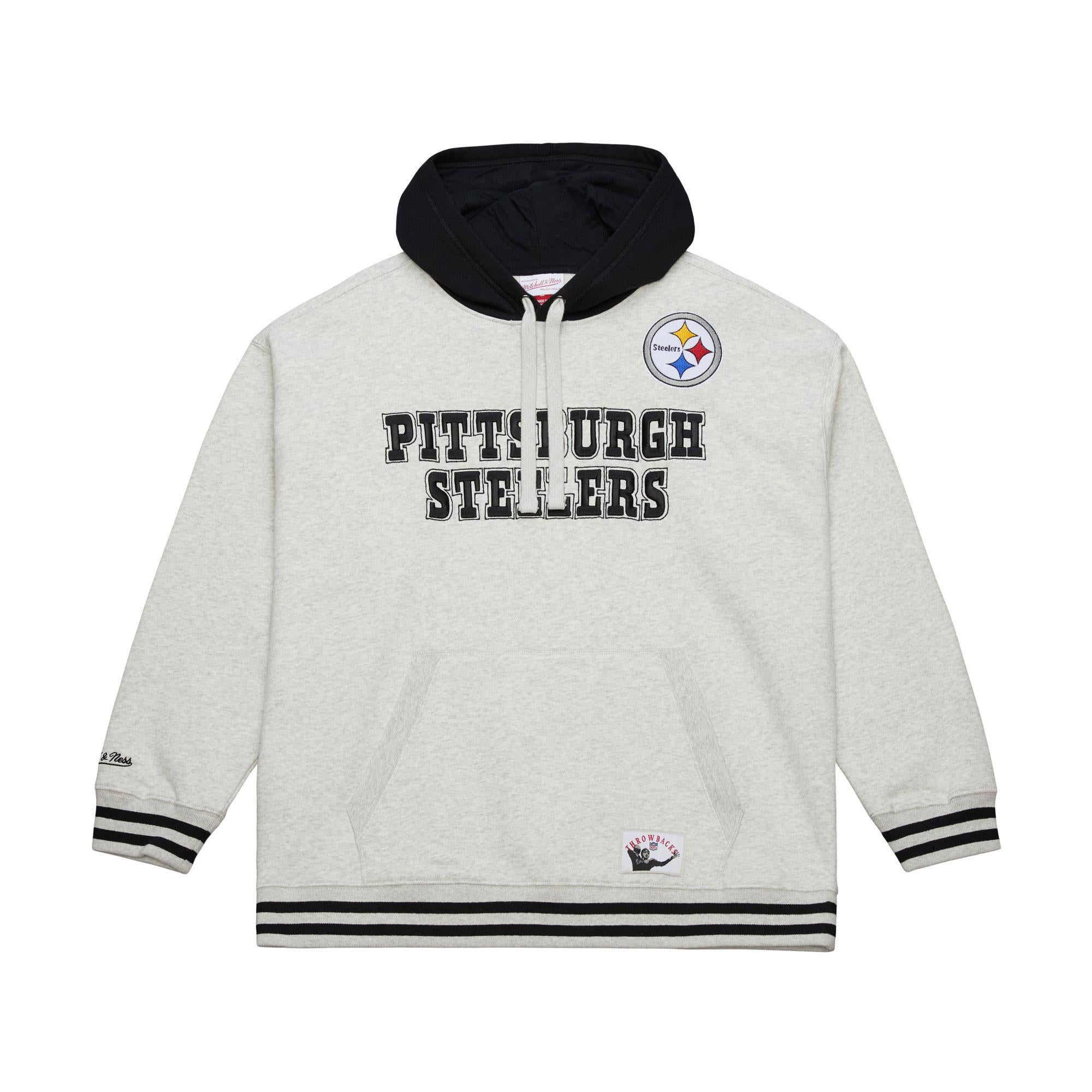 Steelers 2025 Mitchell & Ness Men's NFL Off Season Fleece Hoodie