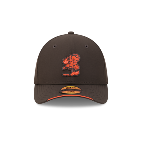 Browns 2026 New Era Men's Alternate 39THIRTY Sideline Hat Pro Football Hall of Fame