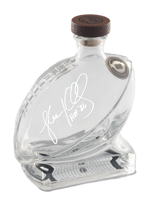 Luke Kuechly Class of 2026 Canton Distillery Football Decanter