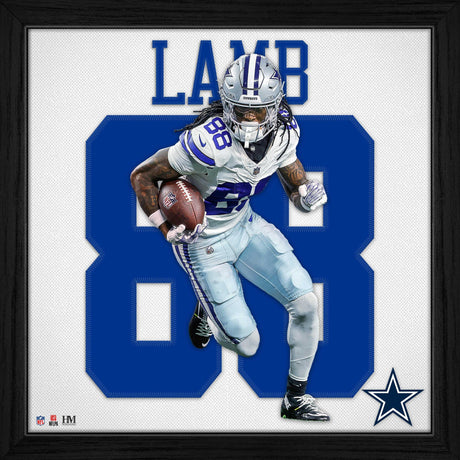 Cowboys Cee Dee Lamb Impact Jersey Frame