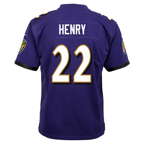 Ravens Derrick Henry Youth Nike Game Jersey